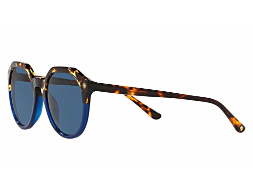 Tory Burch Brown Tortoise Blue/Blue Sunglasses
