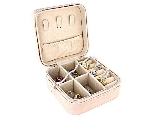 Off Park® Collection, Crystal, Silver & Gold Tone Set of 20 Boxed Charms With Bracelet