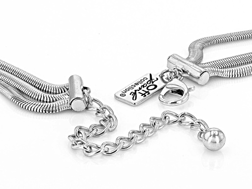 Off Park® Collection, Silver Tone 3-Strand Necklace