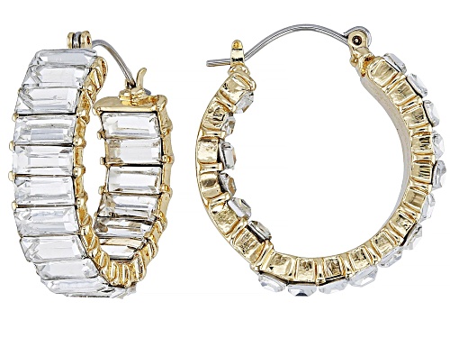 Off Park® Collection, White Crystal Gold Tone Tennis Necklace, Bracelet, & Earring Set