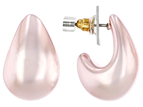 Off Park® Collection, Multi-Color Pearl Simulant  Gold Tone Sculpted Teardrop Earring Set of 3