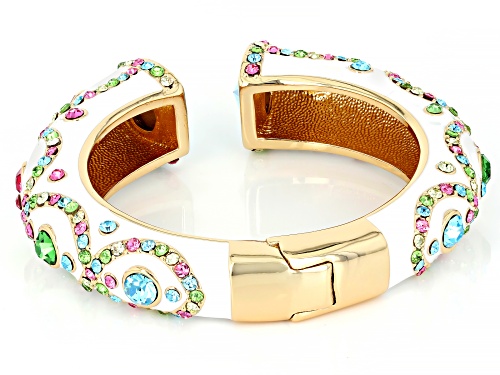 Off Park ® Collection Gold Tone Multicolor Cuff - Size 7