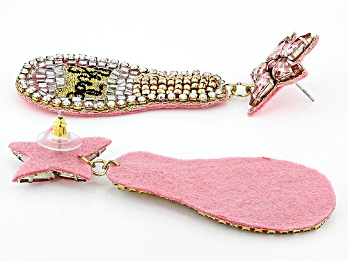 Off Park® Collection Glass Crystal & Resin Gold Tone & Felt 