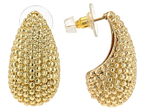 Off Park® Collection Gold Tone & Silver Tone Beaded Texture Tear Drop Earrings Set of 2