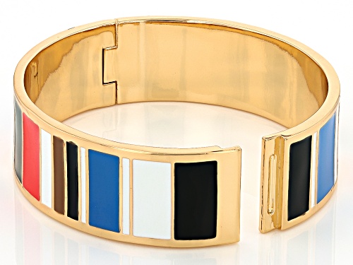 Pre-Owned Paula Deen Jewelry™ Gold Tone Enamel Bracelet