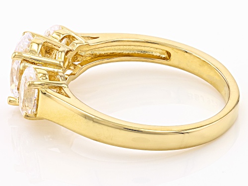 Pre-Owned Bella Luce® 3.97ctw White Diamond Simulant Eterno™ Yellow Ring (2.40ctw DEW) - Size 10