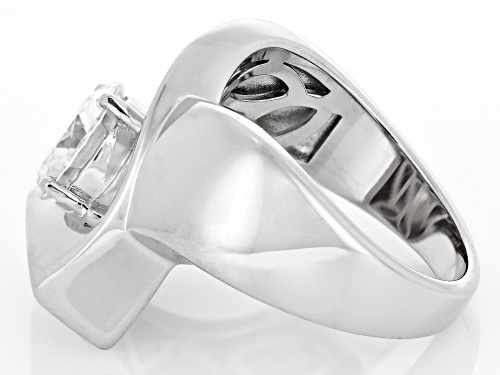 Pre-Owned MOISSANITE FIRE® 1.90CT DEW ROUND BRILLIANT PLATINEVE® RING - Size 5