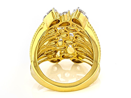 Pre-Owned Charles Winston For Bella Luce® 2.72ctw White Diamond Simulant Eterno™ Yellow Ring(1.64ctw - Size 8