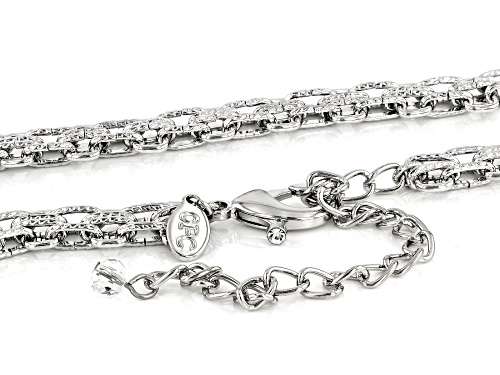 Pre-Owned Off Park® Collection, Silver Tone Link Necklace