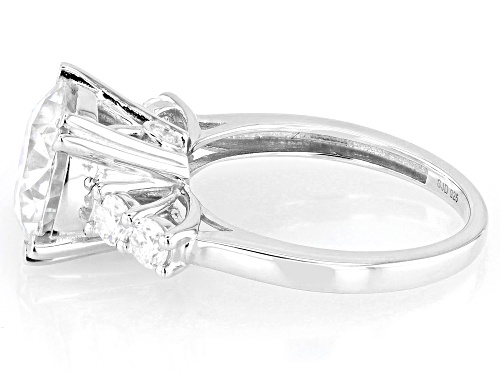 Pre-Owned MOISSANITE FIRE® 4.06CTW DEW ROUND BRILLIANT PLATINEVE® RING - Size 5