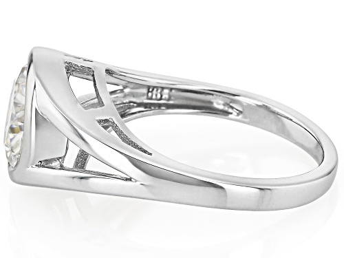 Pre-Owned MOISSANITE FIRE® 2.20CT DEW ROUND BRILLIANT PLATINEVE® RING - Size 6