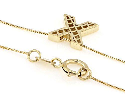 Pre-Owned 10k Yellow Gold Block Letter 