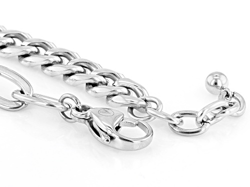 Pre-Owned Sophisticated Steel® Stainless Steel Multi-Link Bracelet - Size 7.25