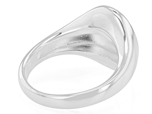 Pre-Owned Purezza 950™ Sterling Silver Polished Signet Ring - Size 10