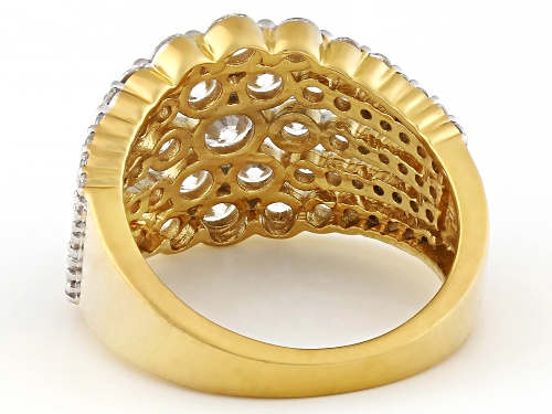 Pre-Owned Bella Luce® 3.00ctw White Diamond Simulant Eterno™ Yellow Ring - Size 5