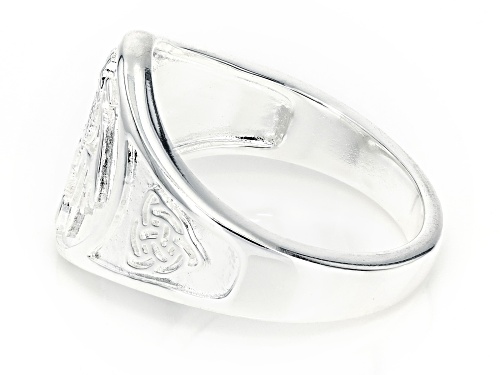 Pre-Owned Artisan Collection of Ireland™ Silver Tone Phoenix Rising Motif Ring - Size 9