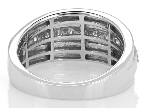 Pre-Owned MOISSANITE FIRE® 0.44CTW DEW ROUND PLATINEVE® RING - Size 5