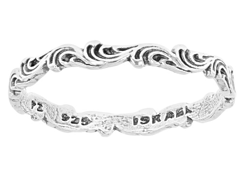 Pre-Owned Artisan Collection of Israel™ Sterling Silver, 14K Gold Over Silver, Rose Gold Over Silver - Size 6