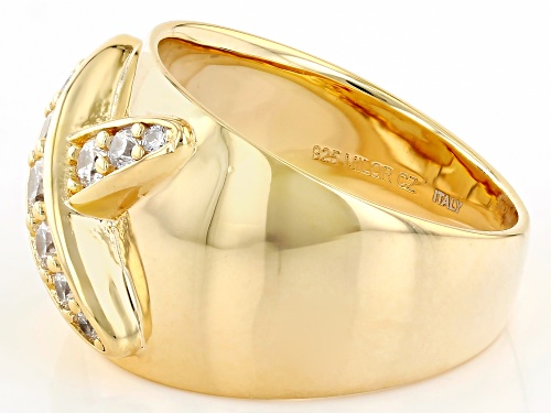 Pre-Owned Bella Luce® Italia 0.53ctw White Diamond Simulant Eterno™ Yellow Ring(0.32ctw DEW) - Size 6