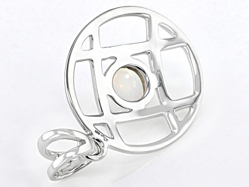 Pre-Owned Artisan Collection of India™ 9x11mm Ethiopian Opal Sterling Silver Pendant