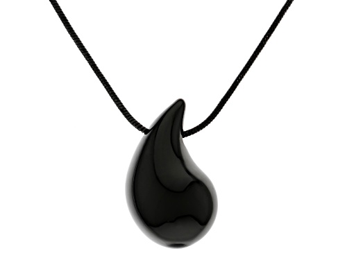 Pre-Owned Off Park® Collection, Gold Tone, Silver Tone, Hematine Tone Sculpted Teardrop Necklace Set