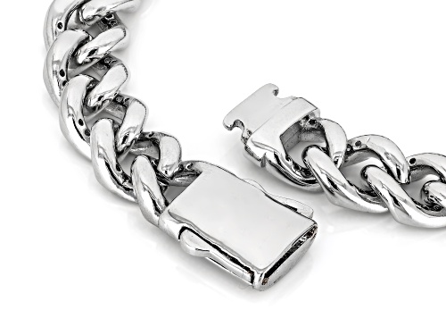 Pre-Owned Bella Luce® Ottone 1.05ctw White Diamond Simulant Rhodium Plated Bracelet - Size 7.25