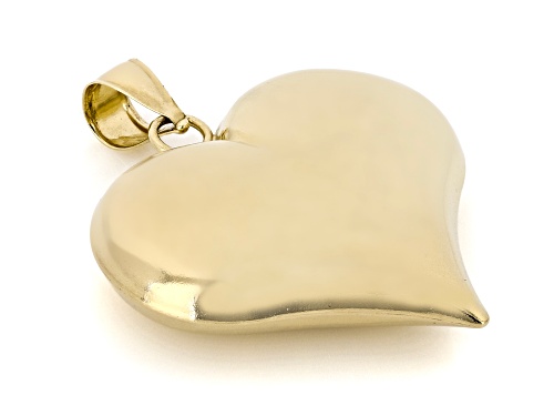 Pre-Owned 10K Gold Filled Polished Puff Heart Pendant