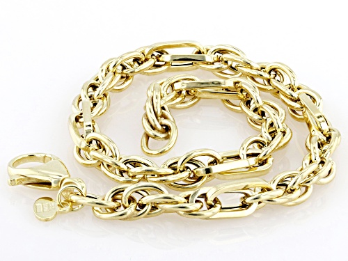 Pre-Owned 10k Yellow Gold 4.6mm Figarope Bracelet - Size 7.5