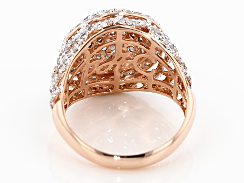 Park Avenue Collection® 1.50ctw Round White Diamond 14K Rose Gold Ring - Size 7