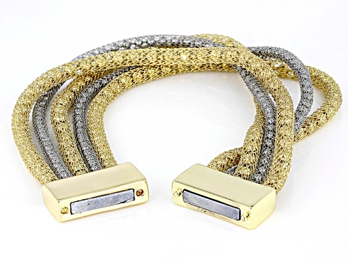 Paula Deen Jewelry™ Two Tone Multi-Strand Bracelet