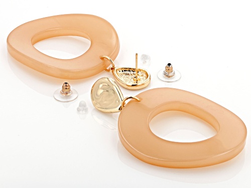 Paula Deen Jewelry™ Multi-Color Resin Gold Tone Set of 3  Earrings
