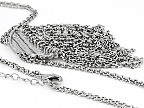 Paula Deen Jewelry™ Silver Tone Tassel Necklace