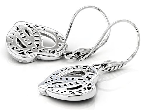 Pre-Owned Artisan Collection of Bali™ Sterling Silver Intertwined Heart Earrings