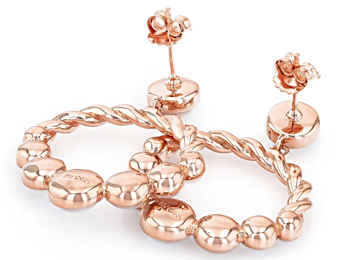 Pre-Owned Timna Jewelry Collection™ 3-6mm Mother-of-Pearl Copper Earrings