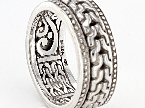 Pre-Owned Artisan Collection Of Bali™ Sterling Silver Band Ring - Size 8
