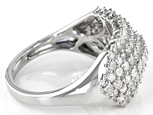 Pre-Owned 1.50ctw Round White Diamond 10K White Gold Ring - Size 6