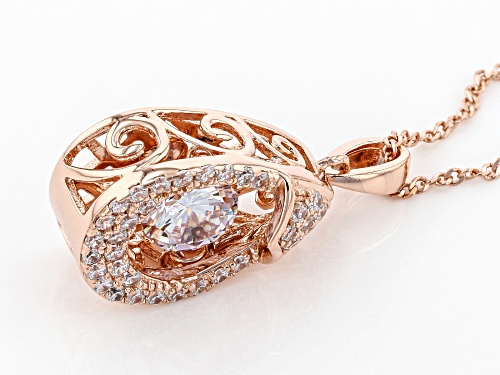 Pre-Owned Bella Luce ® 1.86ctw Round Eterno ™ Rose 