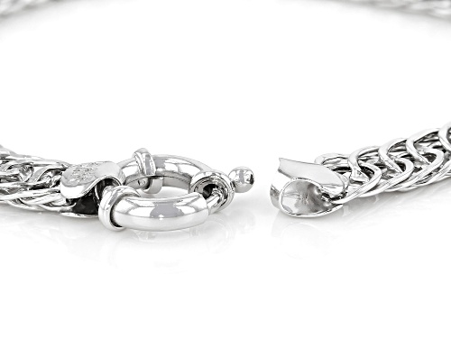 Pre-Owned Sterling Silver Designer Curb Link Bracelet 8 Inch - Size 8