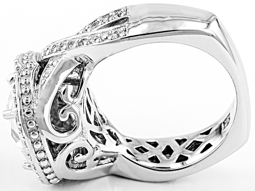 Pre-Owned Tycoon For Bella Luce ® 3.82ctw Platineve® Ring (2.54ctw Dew) - Size 7