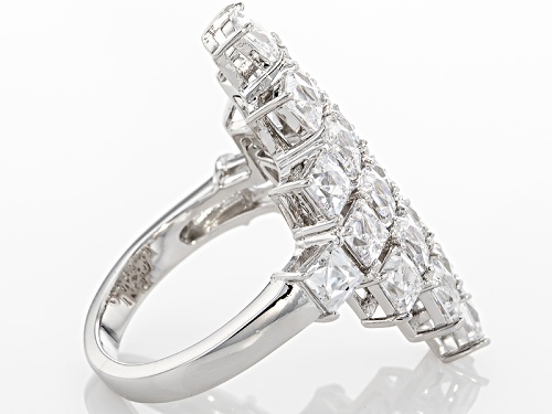 Pre-Owned Tycoon For Bella Luce ® 9.32ctw Platineve® Ring (7.25ctw Dew) - Size 8