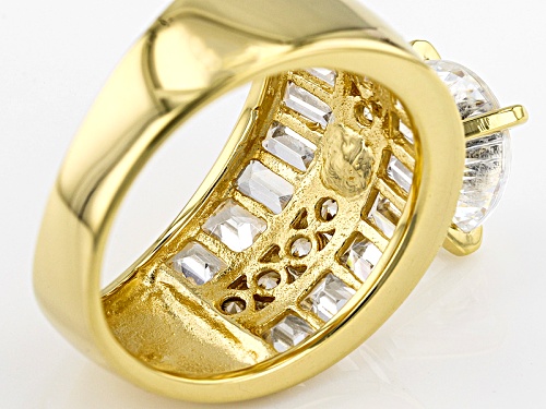 Pre-Owned Bella Luce ® Dillenium Cut 9.21ctw Eterno ™ Yellow Ring (5.55ctw Dew) - Size 6