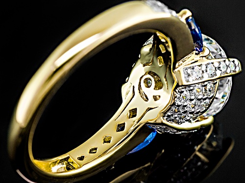 Bella Luce® 6.54ctw Lab Created Sapphire & Diamond Simulant Eterno™ Ring - Size 10