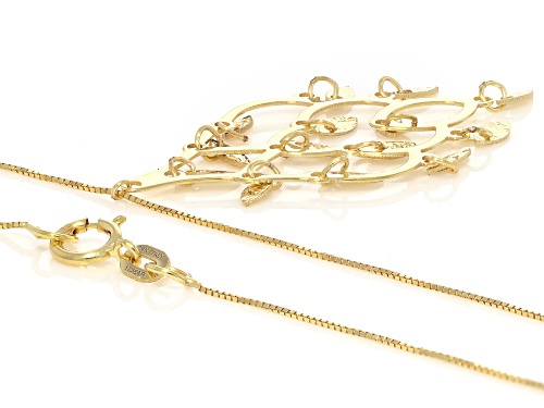 Stefano Oro® 14k Yellow Gold Sun Chandelier 18