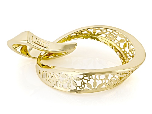 Stefano Oro® 14k Yellow Gold Flower Ricami Drop Pendant