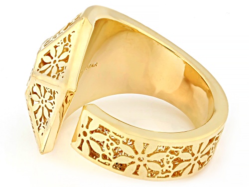 Stefano Oro® 14k Yellow Gold Ricami Cobra Ring - Size 8