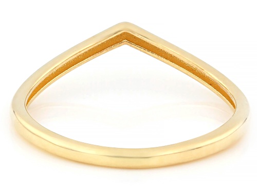 Stefano Oro® 14k Yellow Gold 1.75mm Chevron Band Ring - Size 7