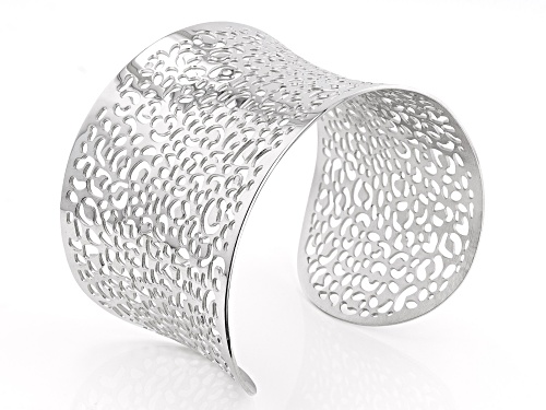 Sophisticated Steel® Stainless Steel Lace Design Cuff - Size 8
