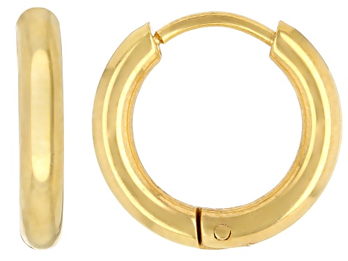 Sophisticated Steel® Gold Tone Stainless Steel Crystal Stud and Hoop Earring Set of 5