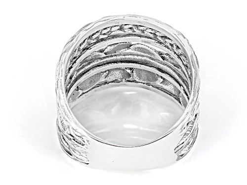 Artisan Collection of Israel™ Sterling Silver Leaf Band Ring - Size 6
