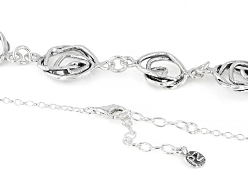 Artisan Collection of Israel™ Sterling Silver Organic Design Necklace - Size 17